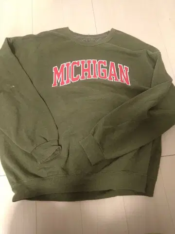 그린 FRUIT OF THE LOOM MICHIGAN 트레이닝복 3XL