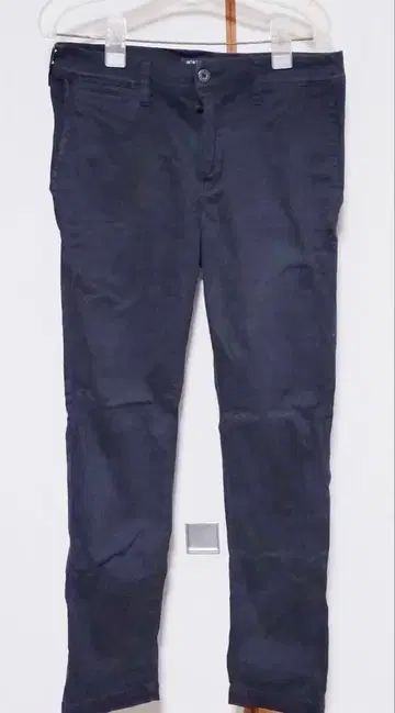 아메리칸 이 그루 블랙 데님 스키니 ( LL )