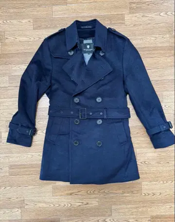 BLACK LABEL 네이비 트렌치코트