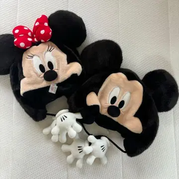 디즈니 미키 미니 팬캡 2세트