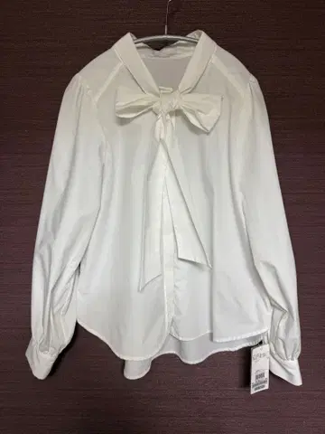 UNTITLED 리본 셔츠 사이즈 2