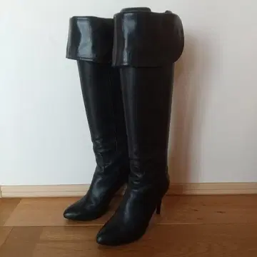 DIANA 블랙 롱 부츠 23.5