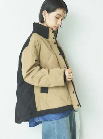 DOUX ARCHIVES 스탠드 퀼팅 다운