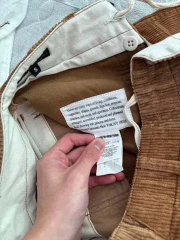 Engineered Garments 코듀로이 팬츠 S사이즈