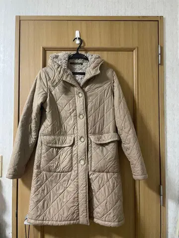 MACKINTOSH-SCOTLAND 베이지 퀼팅 코트