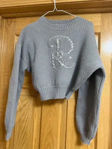 다리치 DR 비쥬 볼륨 리브 니트탑