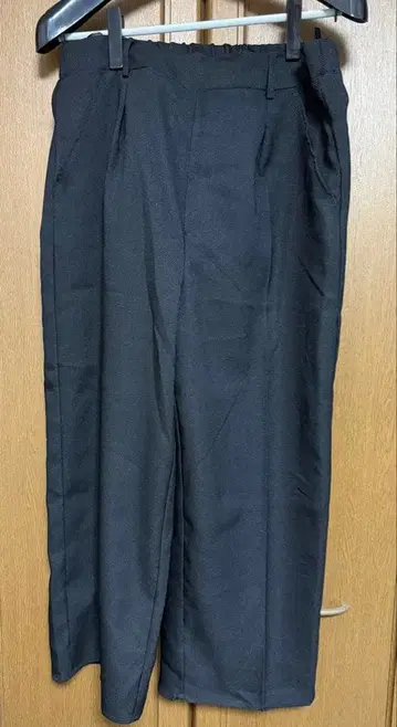 안도 우이 백리본 자켓 2WAY 뷔스티에 스트레이트 팬츠 셋업