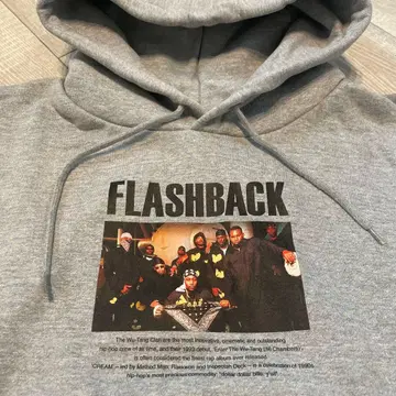 [ 새상품 ] Wu-Tang Clan 후드티 그레이