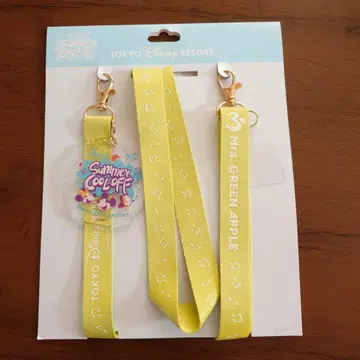 도쿄 디즈니 리조트 Mrs. 그린애플 콜라보 스트랩