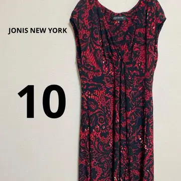 JONIS NEW YORK 드레이프 원피스 [10] 레트 블랙