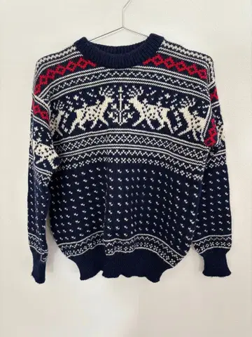 L.L.Bean 노르딕 무늬 스웨터 사이즈 38