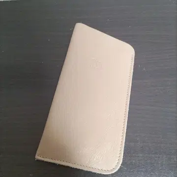 새상품 일비종떼 천연 가죽 가죽 안경 케이스 슬림 브라운 그레이