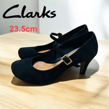 [ 새상품급 ] Clarks 펌프스 블랙 23.5cm 힐