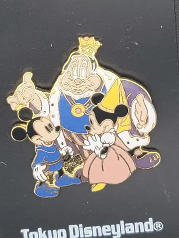 도쿄 디즈니랜드 캐릭터 핀 배지