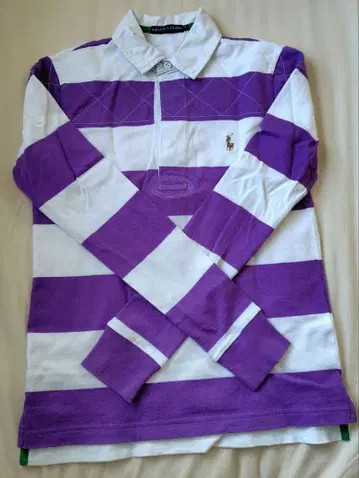 랄프 로렌 퍼플 보더 셔츠 S 사이즈