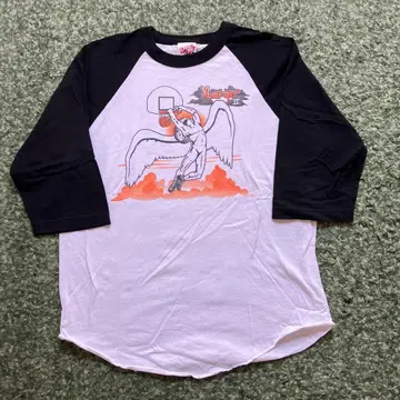 초기 X-LARGE 래글런 티셔츠 usa 제작 렛치리 밴드 티