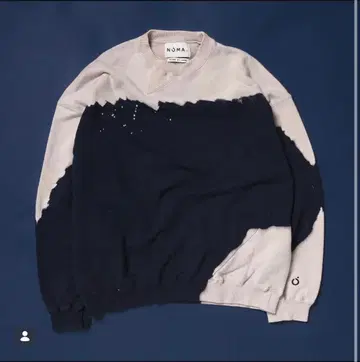 새상품급 23AW NOMA t.d. 맨투맨 네이비 사이즈 3