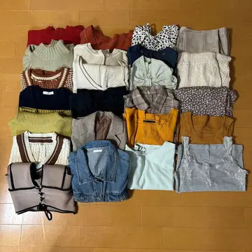 여성용 의류 묶음 판매 24점