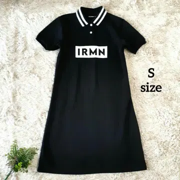 IRISHMAN 아이리쉬맨 더블 라인 폴로 원피스 골프 블랙