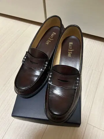 EAST BOY 로퍼 브라운 24.5