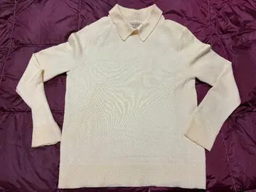 폴앤조 시스터 울 스웨터 아이보리 S