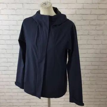 12.13 h185 유니클로 블록 테크 후드티 L