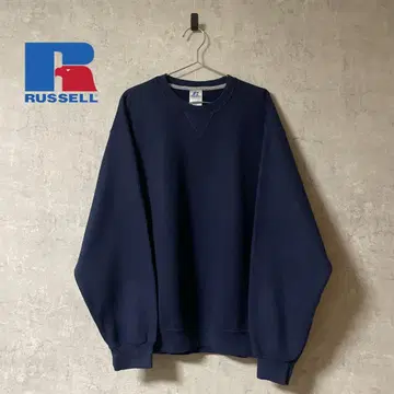 RUSSELL ATHLETIC 러셀 애슬레틱 00s 무지 맨투맨