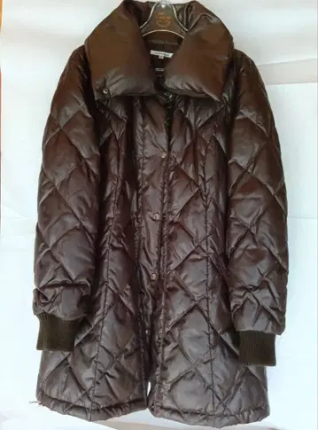 Lui Chantant 브라운 다운 코트 38