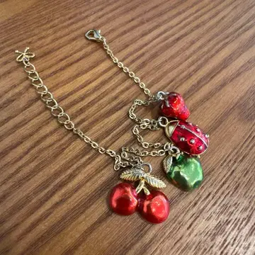 에나멜 장식 앤티크 팔찌/유럽