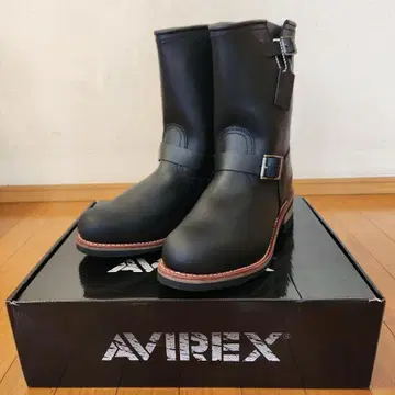 AVIREX 엔지니어 부츠 블랙 US 11 JP 29cm