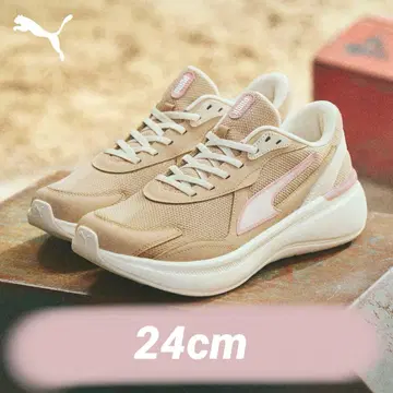 PUMA Softride Exo Nu 베이지 스니커즈