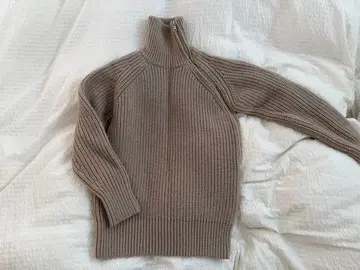 Dries van noten 지퍼 하이넥 스웨터