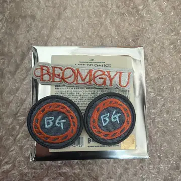 TXT 범규 ACT:PROMISE 와펜 배지 2종 세트