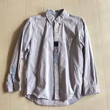 모리카게 셔츠 버튼 다운 셔츠 블루