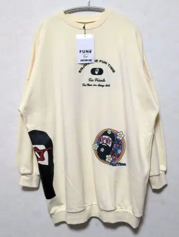 모뎀 디자인 튜닉 아이보리 FAN MODEM DESIGN