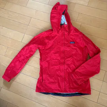 patagonia 빨간색 M 사이즈 토렌트쉘 자켓