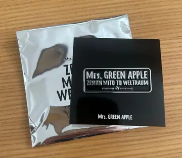 [ 익명 배송 ] Mrs. GREEN APPLE 젠진 가챠 핀 배지 A