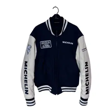 MICHELIN AWARDJACKET 블랙/크림 와펜 자수 [ L ]