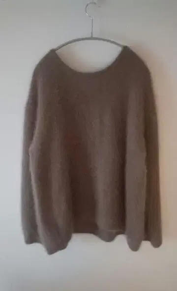 Plage 플라주 2way 모헤어 니트 브라운