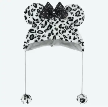 디즈니 레오파드 무늬 팬캡