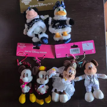 도쿄 디즈니 키링 3개 세트