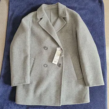 유니클로 더블 페이스 숏코트