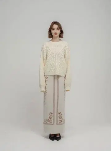 Eaphi VINTAGE LIKE CABLE KNIT