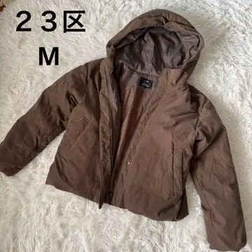 23구 CANCLINI 코듀로이 다운 자켓