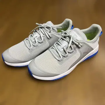 PUMA 그레이/블루 골프 스니커즈 28cm