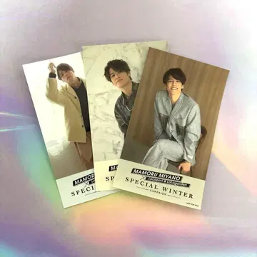 미야노 마모루 오리지널 스티커 3개 세트