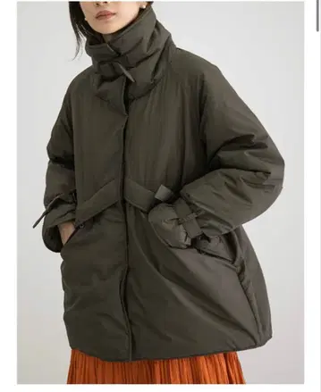 WILD THINGS 다운 자켓 F 사이즈 몬스터 후드티