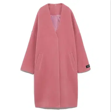 미라 오웬 코트 핑크