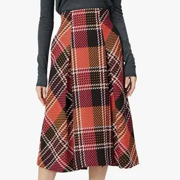 SNIDEL 로빙 체크 스커트