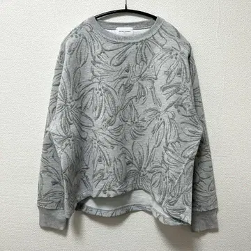 UNITED ARROWS BOTANY 자카드 맨투맨 풀오버